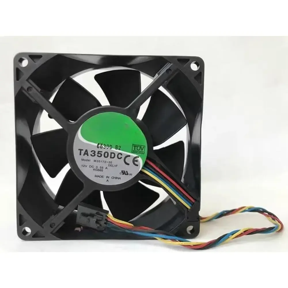 TA350DC Quiet Case Cooling Thermal Sensor Fan 12V 1.8A, 3-Pin (3-Wire Lead)